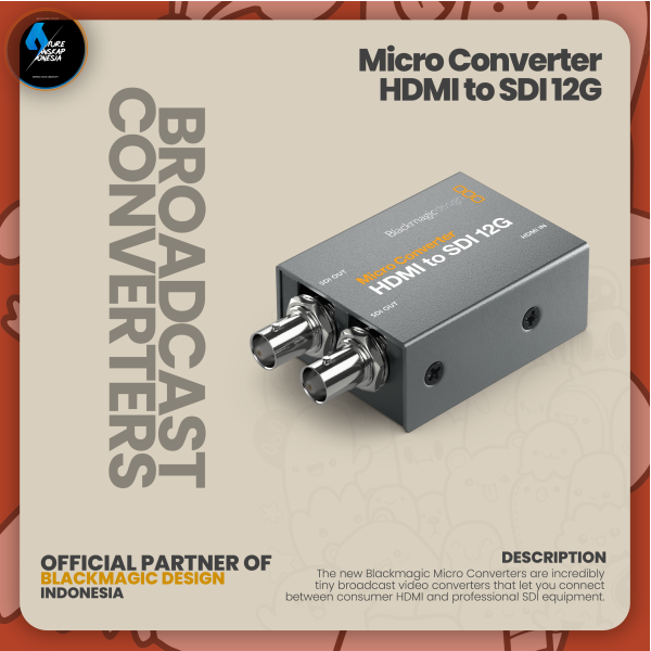 Blackmagic Micro converter HDMI to SDI 12G